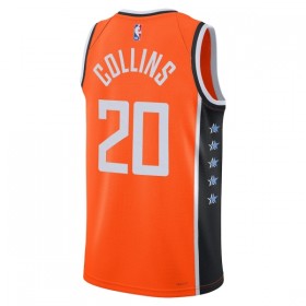 Dres Los Angeles Clippers John Collins Nike 2025-26 City Edition Naranča Swingman